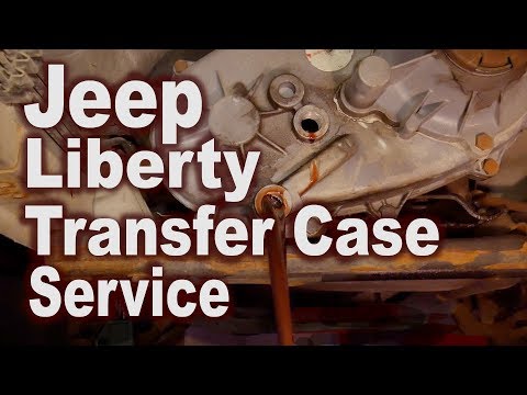 Jeep Liberty Transfer Case Service - Changing the Transfer Case Fluid in a Jeep Liberty!