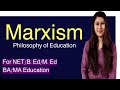 Marxism | Philosophy of Education | For NET/B.Ed/M.Ed/BA/MA Education
