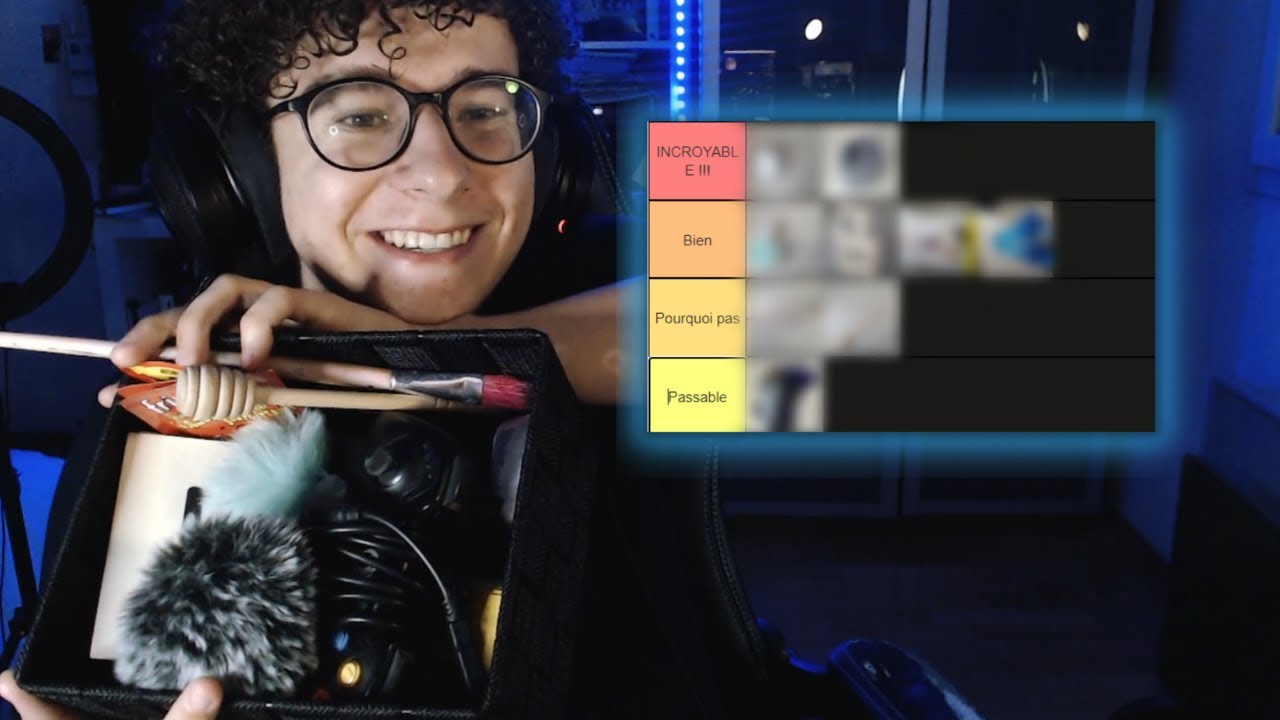 ASMR où on classe les Triggers ! (Tier List ASMR) - YouTube