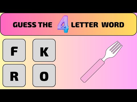 SCRAMBLED 4 LETTER