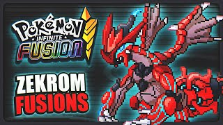 You Submitted BADASS Zekrom Pokemon Fusions