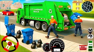 City Garbage Trash Truck Game - Real Garbage Truck Driving Simulator - Android Gameplay screenshot 5