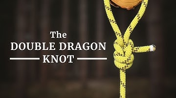 How to Tie a Double Dragon Knot Around an Object