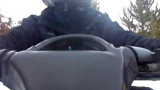 Trypole Snowmobiling self portrait.AVI