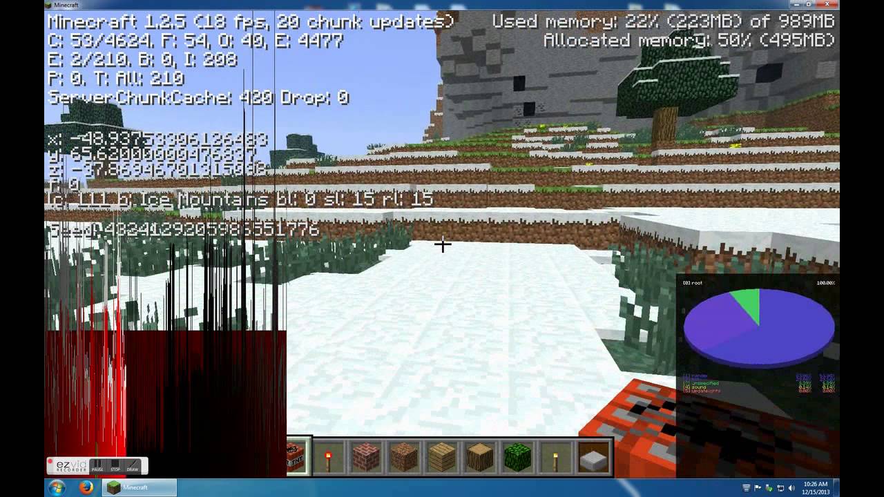 Minecraft Pc Test- Dell computer - YouTube
