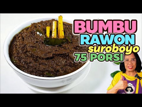 Resep Rawon Daging Untuk 100 Porsi