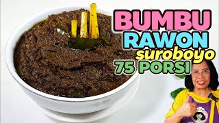 BIG COOKING -- 75 PORTIONS OF AUTHENTIC MEDOK RAWON SUROBOYO SEASONING RECIPE, A TYPICAL OF EAST ...