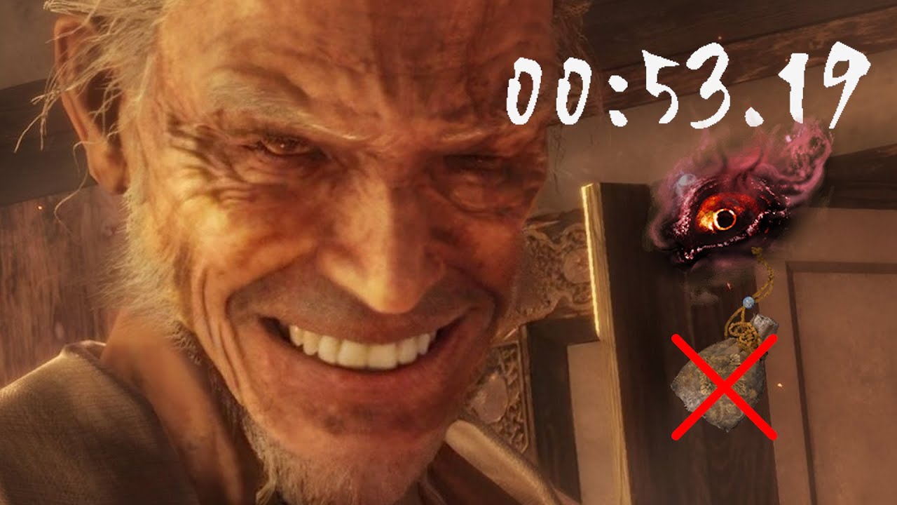 Isshin Ashina (NEW RECORD - 00:53.19) No Hit Speed Run: Demon Bell