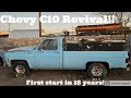 1975 Chevy C10 revival PT.1 Starts after sitting for 18 years!