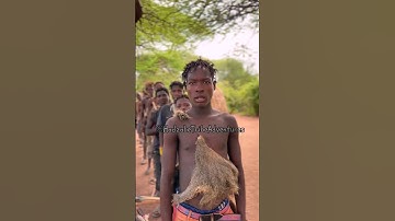 Hadzabe Tribe UNIQUE names with CLICK sounds