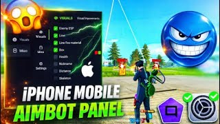 FLUORITE PANEL FOR IPHONE FF || FF HACK NEW 🔥 FOR IOS || FREE FIRE PANEL OB54 😈 FF PANEL IPHONE IPA screenshot 2