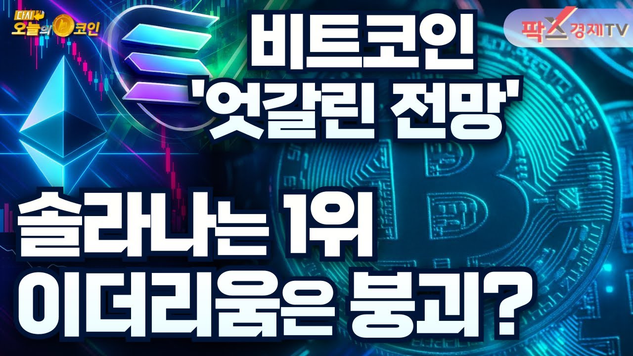 이더리움, 3,000달러 붕괴…추가 하락 가능성 / 솔라나, 2025년 블록체인 관심도 1위 [251216 다시 오늘의 코인]  (김명현,권지영)