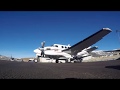 King Air 90 - Out of the Rockies - Telluride, CO to Santa Fe, NM - KSAF