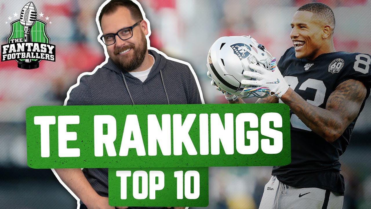 Top 10 TE Rankings + Fantasy Nosedives - Fantasy Footballers Podcast