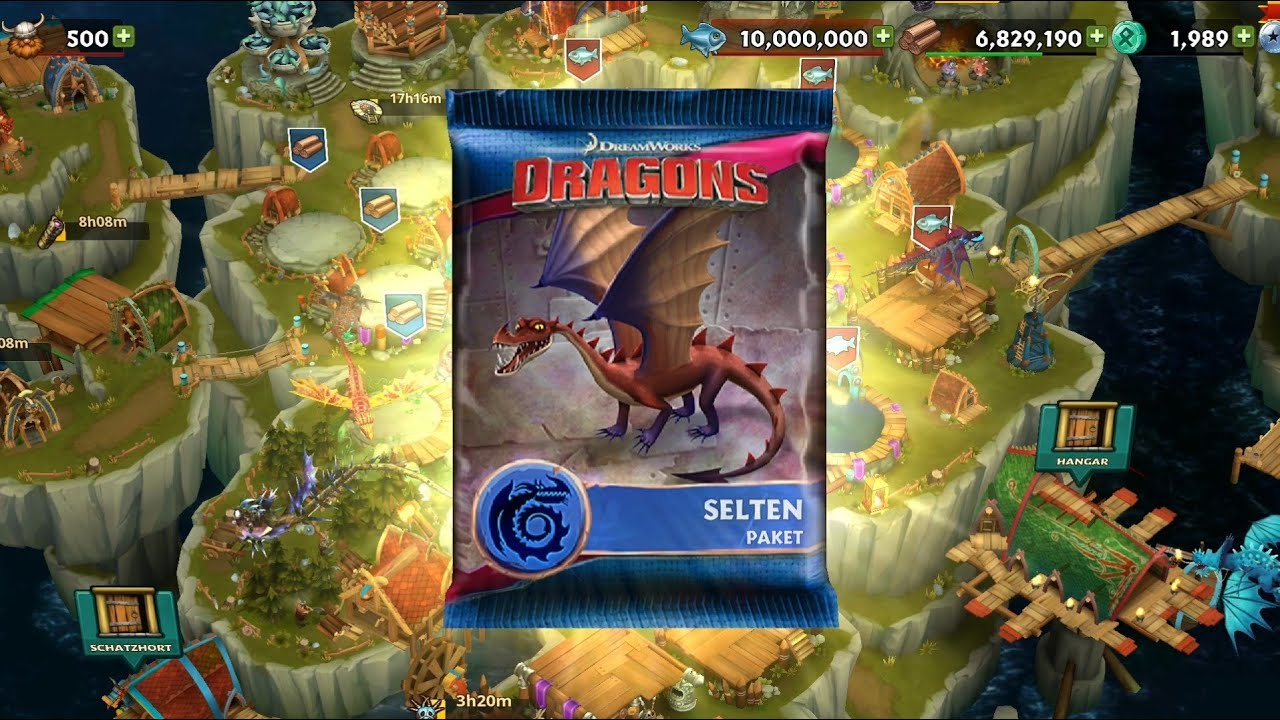 Dragons Aufstieg von Berk 142 neues seltenes Paket und neuer