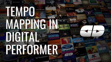 Tempo mapping in Digital Performer (using Stravinsky