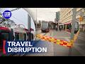 Tram fire causes delays for Sydney commuters | 9 News Australia
