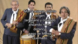 Video thumbnail of "Los Manseros Santiagueños - Monte Quemado (subtitulado)"