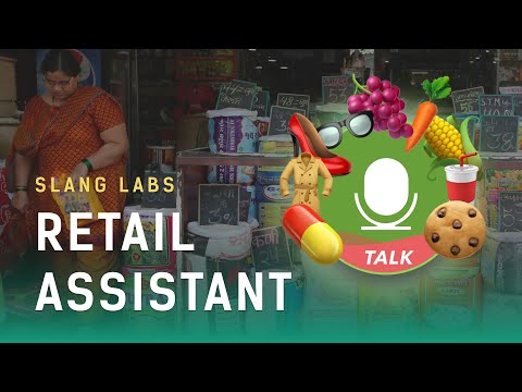 Slang Retail Voice Assistant Demo | Speak to Search, Add to Cart, Navigate and more!