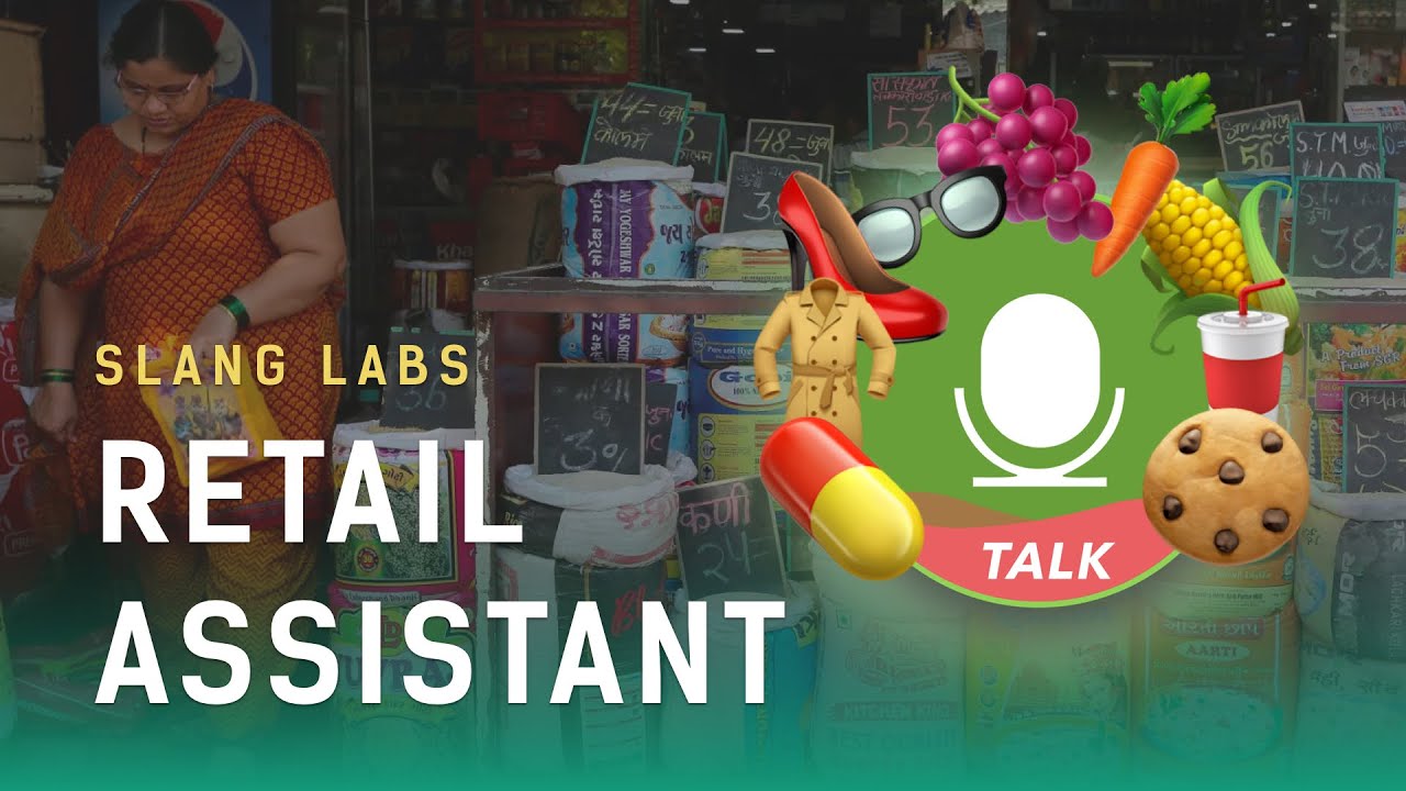 Slang Retail Voice Assistant Demo | Speak to Search, Add to Cart, Navigate and more!