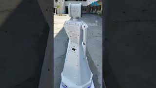 Our Robomiracle Technologies - #Nila Robot making extraordinary gestures at Hyderabad
