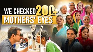 Free Eye Screening Camp At Gauri Gopal Vridhashram, Vrindavan