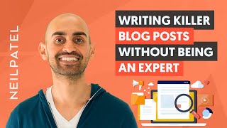 How to Write Amazing Blog Posts WITHOUT Being an Expert ... 