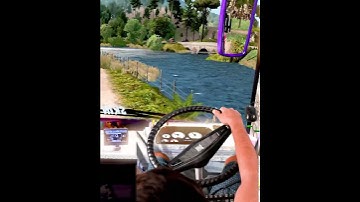 Thumbnail of Euro truck simulator 2 bus driving with real steering wheel gaming🤩💥 #shorts #trending #ets2