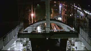 BC Ferries MV Salish Raven Departing Village Bay on November 14th 2021