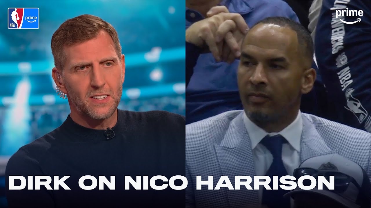Dirk Nowitzki Reacts to Nico Harrison Firing | NBA on Prime