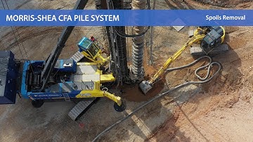 Morris-Shea CFA Continuous Flight Auger Pile
