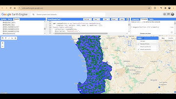 Google Earth Engine Tutorial 55 - Create a Random Points Layer and Asset for my ROI, Clive Coetzee