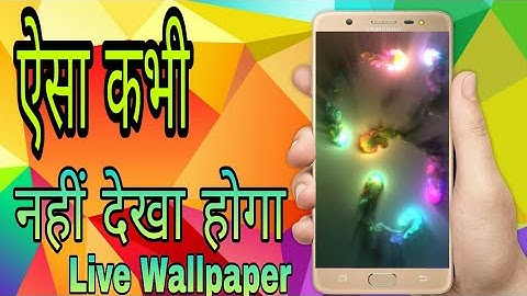 Amazing Magic Color Live Wallpaper For Your Android Device 2019 | Fluid Simulation Free App Download