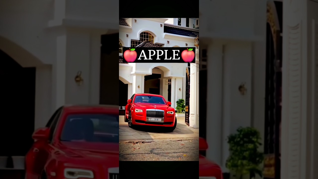 LUXURY CARS WERE FRUITS  