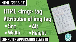 HTML img tag | HTML Img tag Attributes | src, alt, width, height | HTML - 06