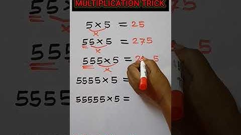 Maths Tricks for fast Calculation ! #maths trick ! #shorts ! #short video #ytshorts !!