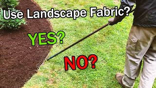 Should You Use Landscaping Fabric Under Mulch?