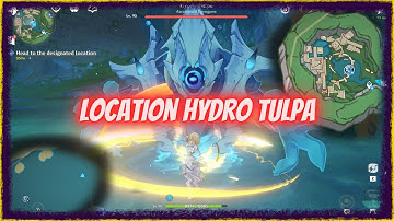 Location Hydro Tulpa - Genshin Impact