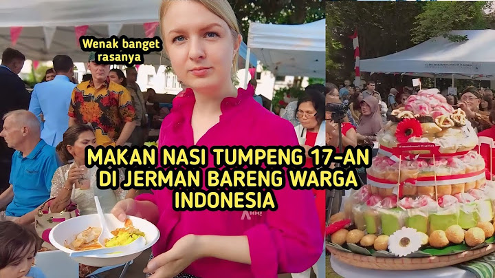 SUASANA SERU 17 AGUSTUSAN DI JERMAN