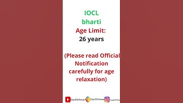 IOCL Engineer bharti 2025 #iocl #reels #shorts