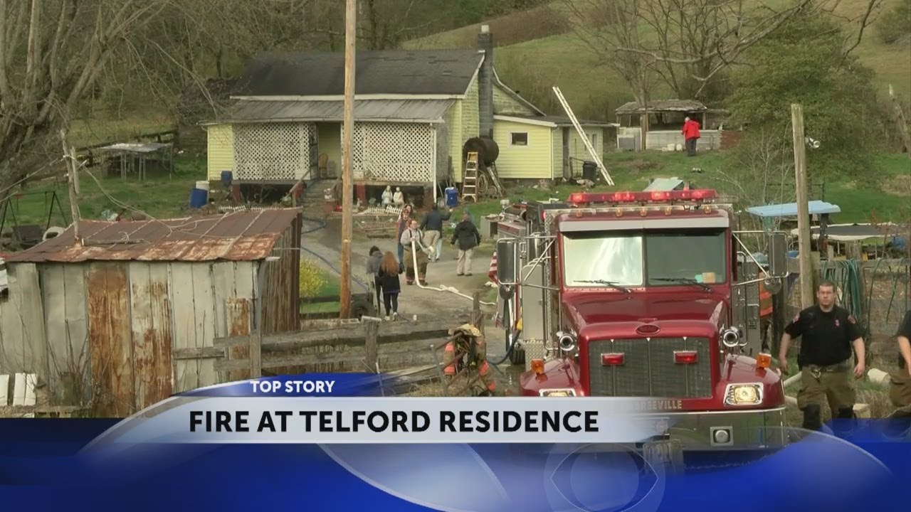 Home destroyed by fire in Washington County, TN - YouTube