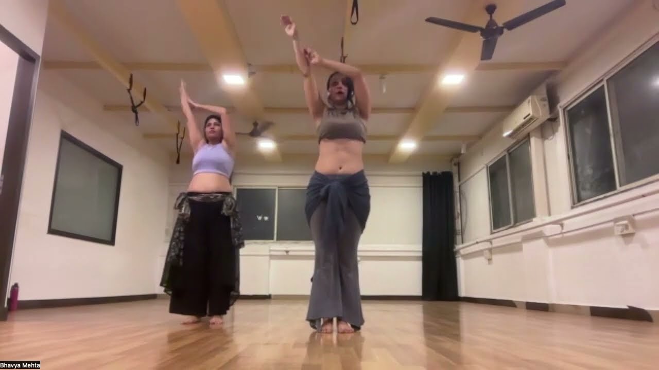 Belly Dance Arm Drills 🔥| Tribal Fusion Belly Dance | 2 min Combo