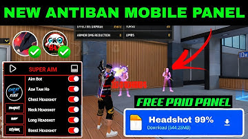 AIMKILL ☠️ MOD MENU 🔥Antiban FF Panel🔥Free Fire Injector🔥Ob51 Free Fire Hack😈FF panel Hack Mobile|FF