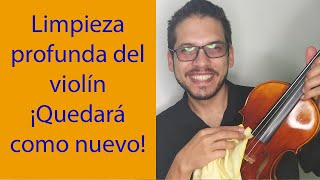 Cómo limpiar el violín - ¡Limpieza profunda para dejarlo como nuevo!