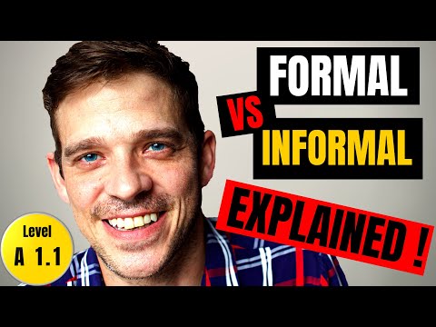 Formell vs informell på tyska | När du ska använda vad och hur du använder det