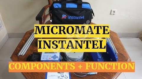 2. Instantel Micromate Components + Function