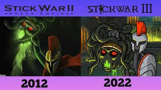 Stick War 2 Ending Vs Stick War 3 Intro Explained Comparison