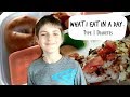What i eat in a day  type 1 diabetes