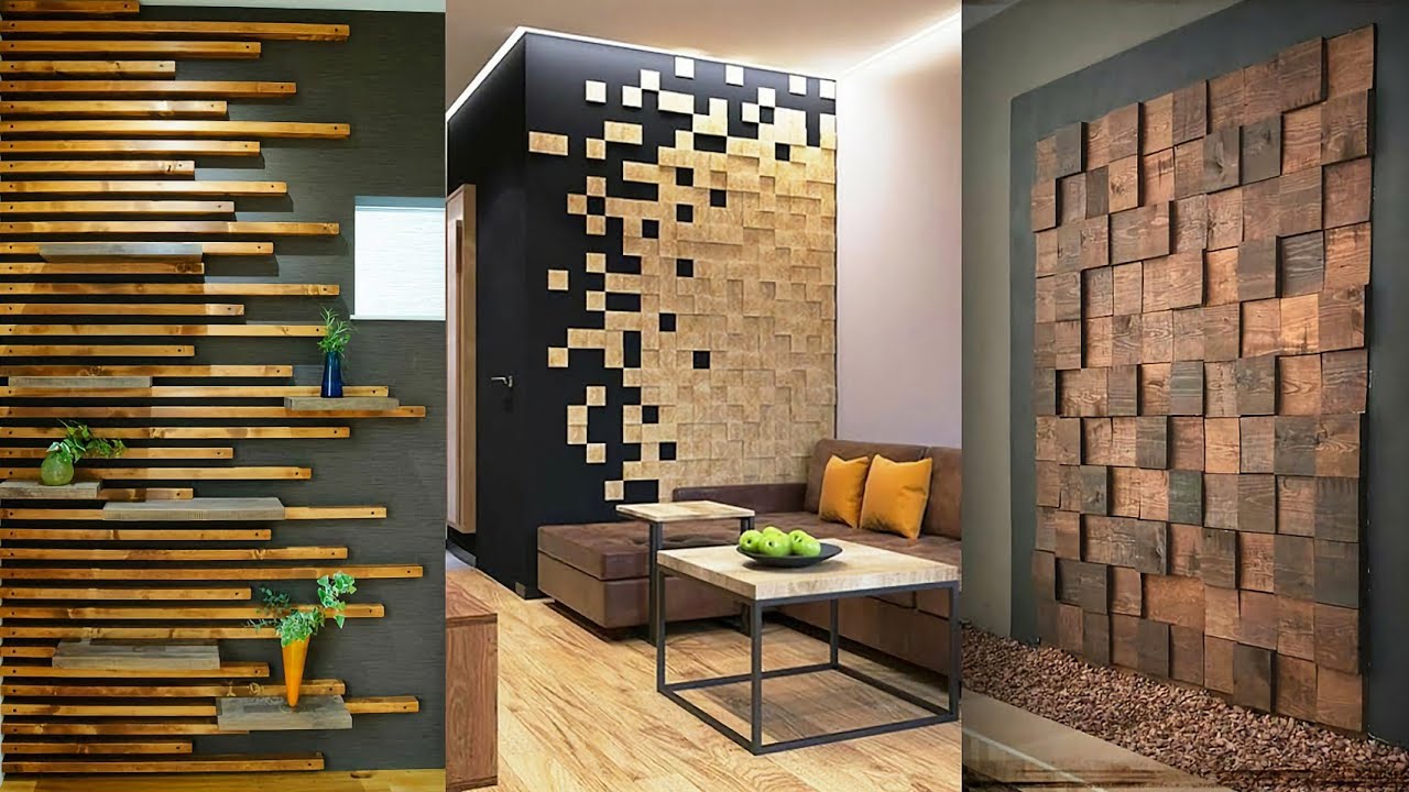 Top 200 Modern Living Room Wall Decorating Ideas 2024 Wooden Wall 