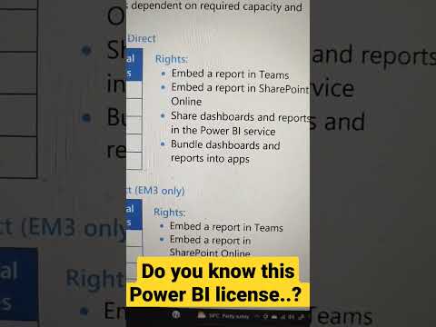 Do you know this Power BI license? by taik18